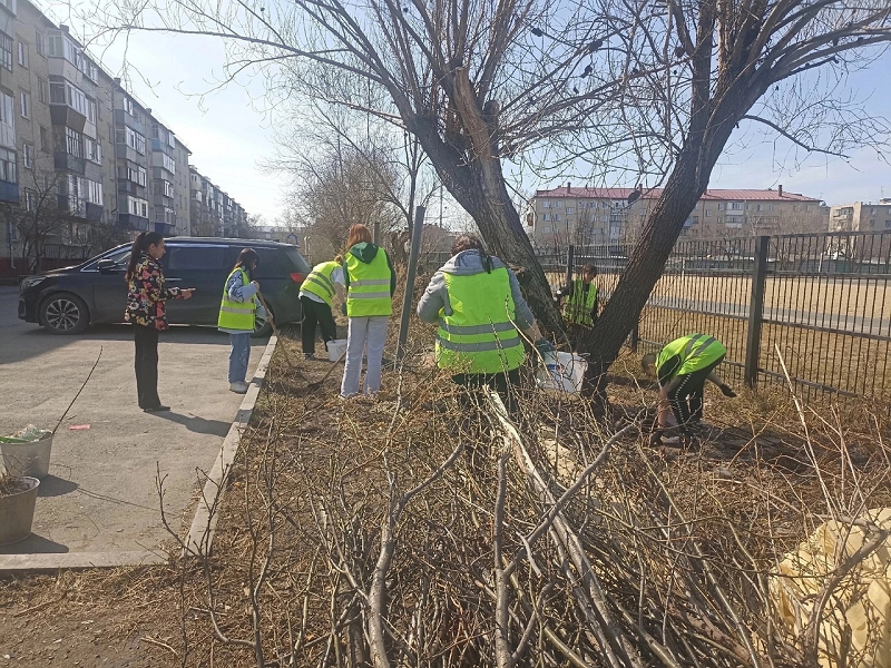 Трудовой отряд &amp;quot;Росток&amp;quot;.
