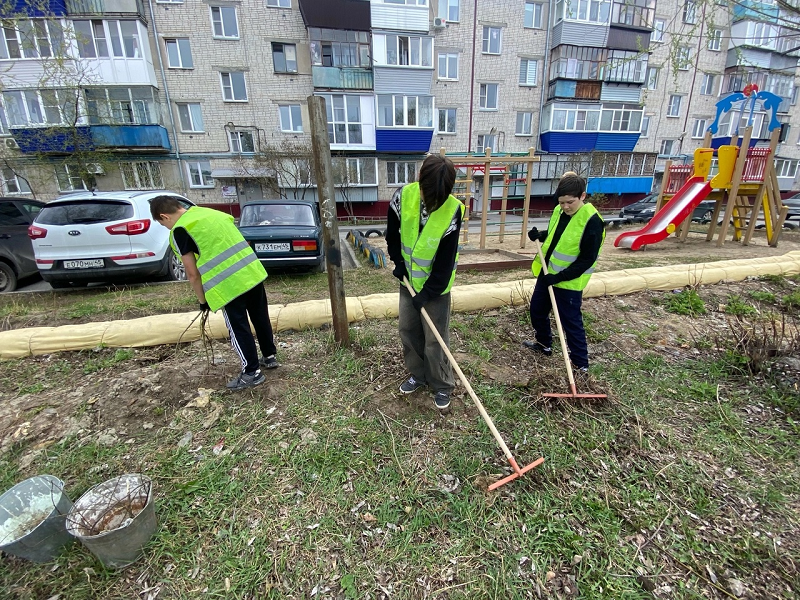 Трудовой отряд &amp;quot;Росток&amp;quot;.
